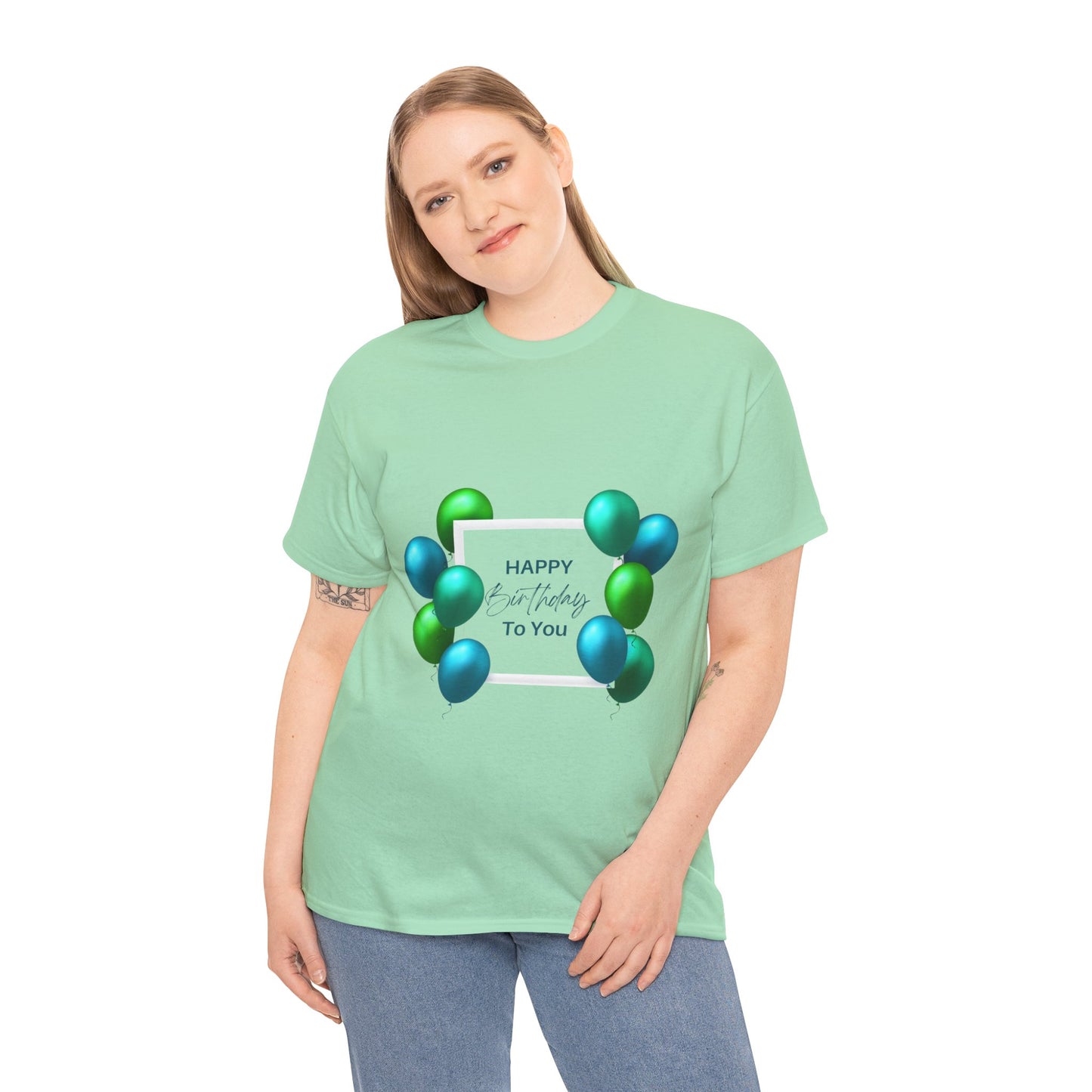 "Happy Birthday to Birthday to you" Celebration Tee, Unisex Tee, Happy Birthday Shirt, Casual Gift, Fun T-Shirt, Party Apparel, Comfortable Cotton Tee
