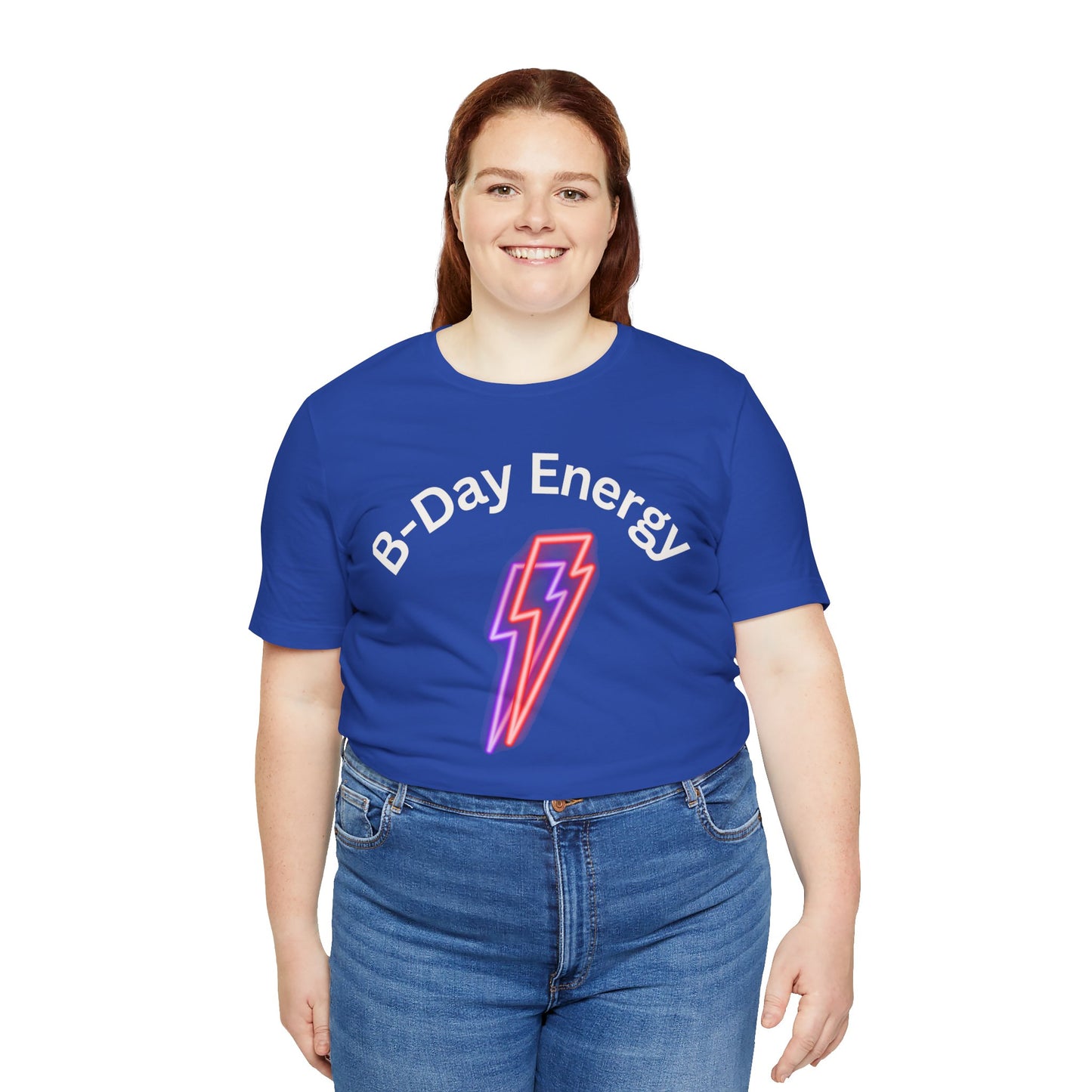 Birthday Energy Vibes Unisex Jersey Tee, Casual Graphic T-Shirt, Trendy Summer Wear, Perfect Gift for Music Lovers, Festival Outfit