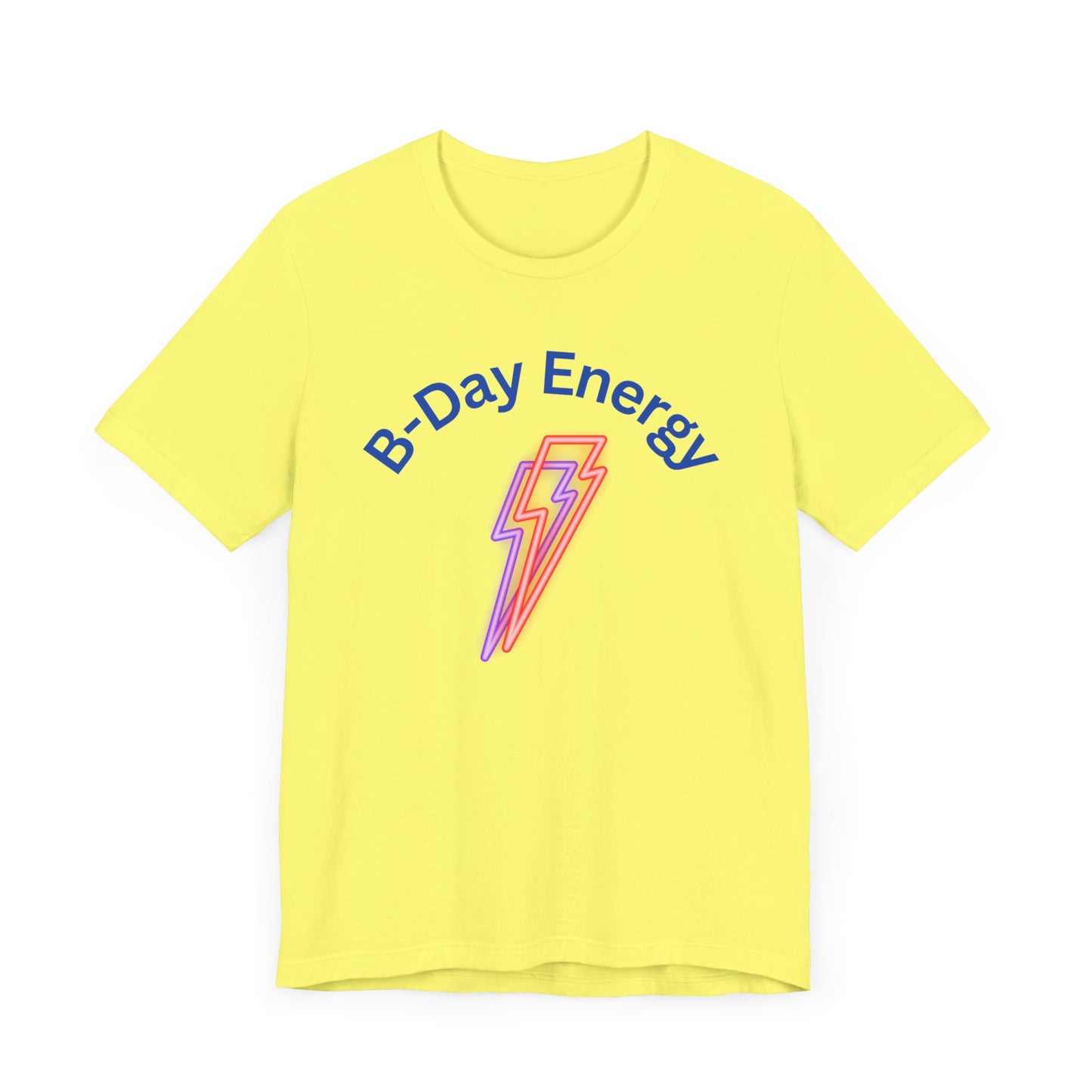 Birthday Energy Tee, Unisex Birthday Shirt, Gift for Him/Her, Festival Vibes Tee, Casual Everyday Wear, Fun Celebration Top