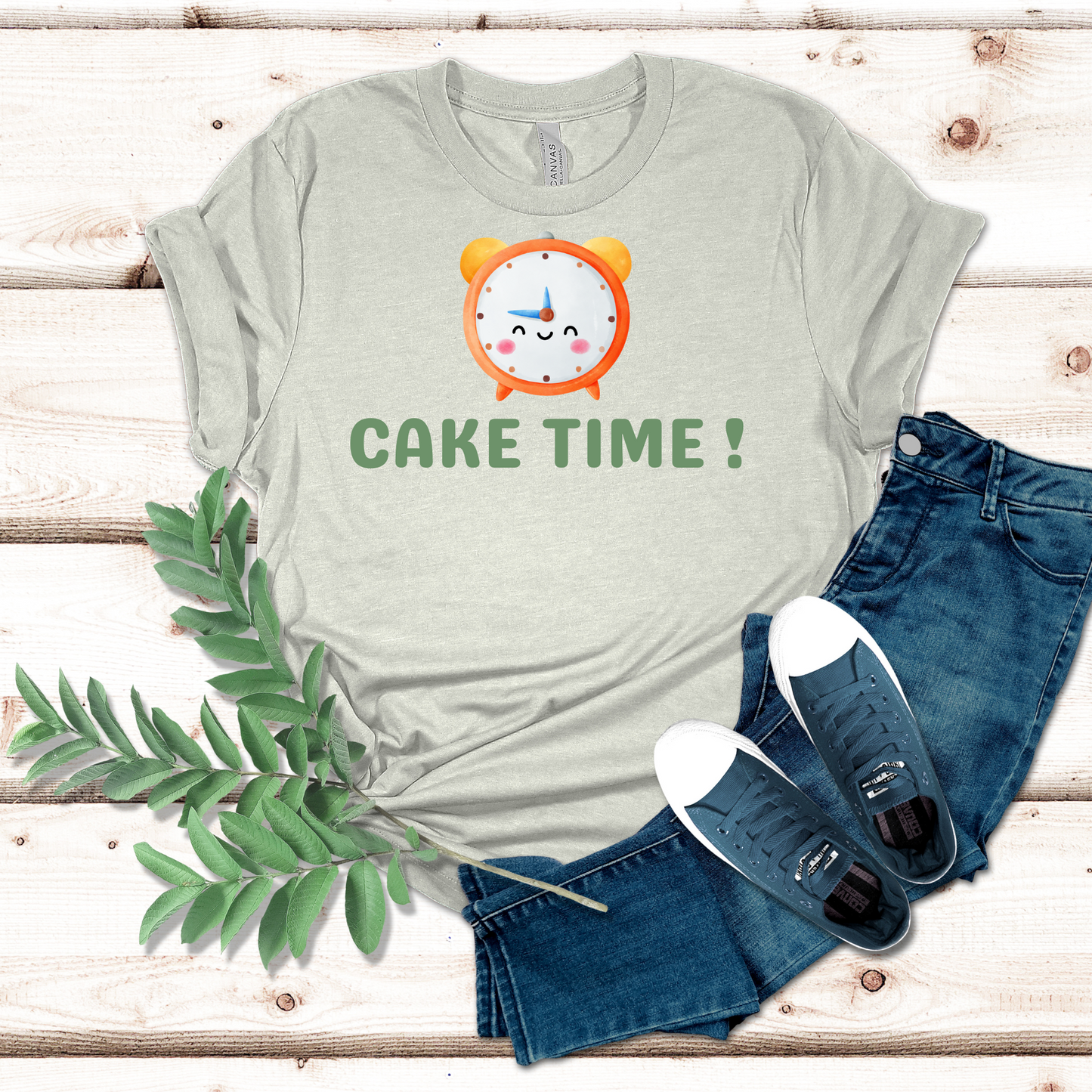 Cake time T-shirt joke for cake lovers party and celebration
