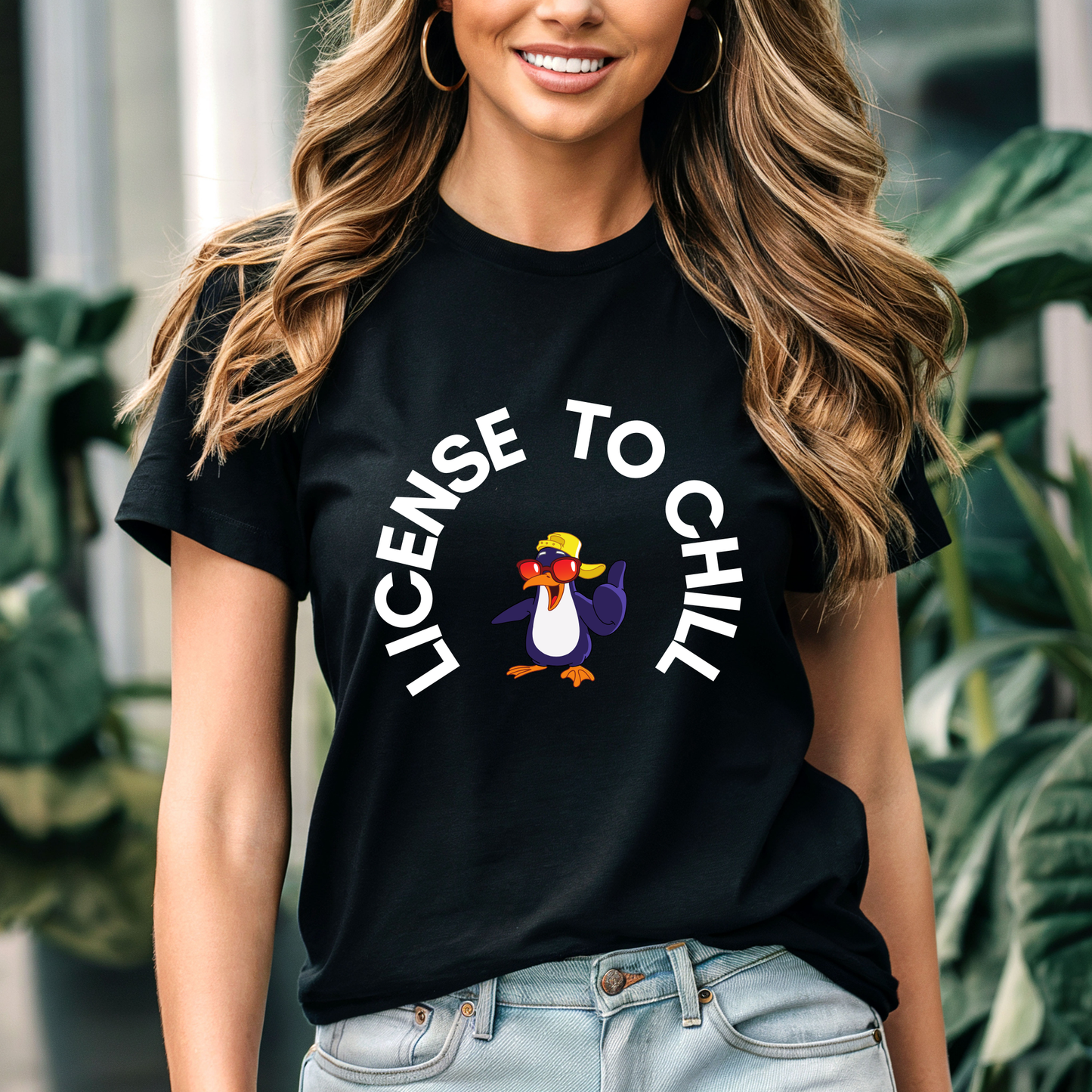Happy Birthday T-shirt license to chill celebration party jokes design