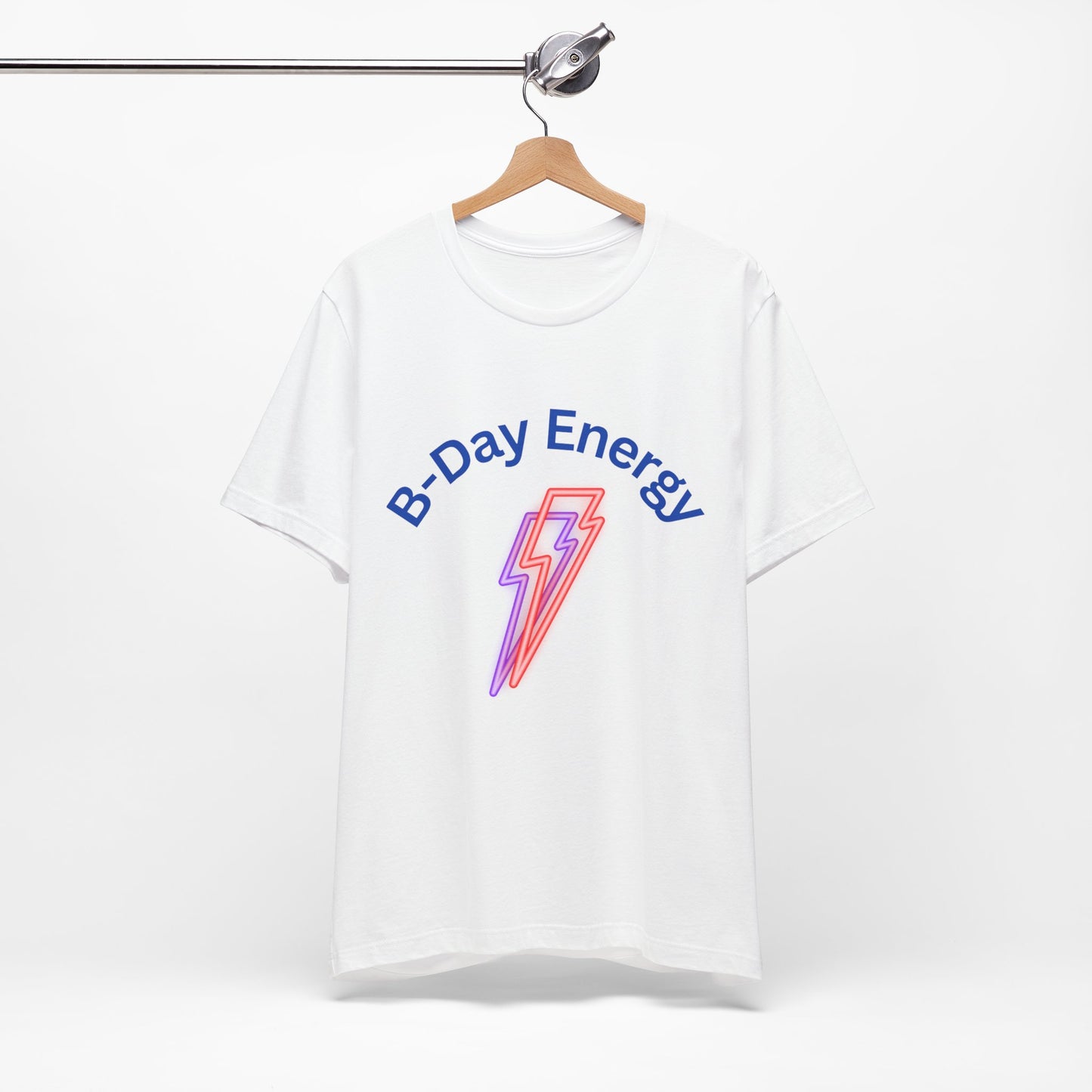 Birthday Energy Graphic Tee, Unisex Birthday Shirt, Party Shirt, Casual T-Shirt, Gift for Him/Her