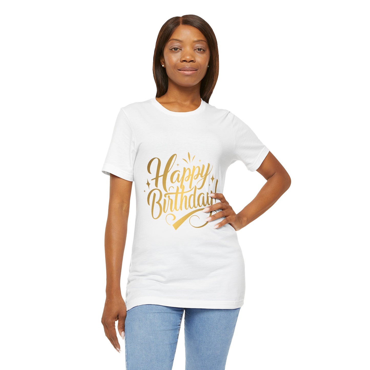 Birthday Celebration Tee, Happy Birthday Shirt, Unisex Party T-Shirt, Gift for Her/Him, Birthday Outfit, Festive Apparel