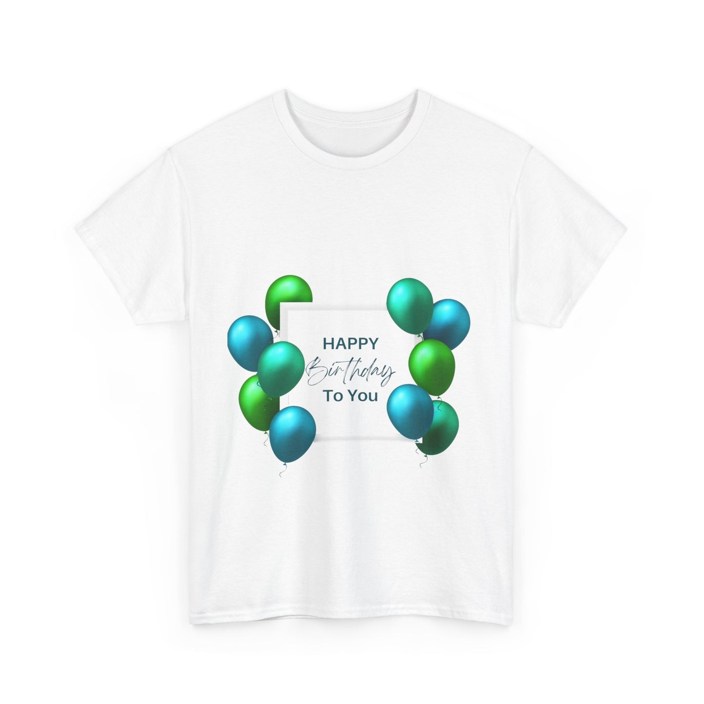 "Happy Birthday to Birthday to you" Celebration Tee, Unisex Tee, Happy Birthday Shirt, Casual Gift, Fun T-Shirt, Party Apparel, Comfortable Cotton Tee