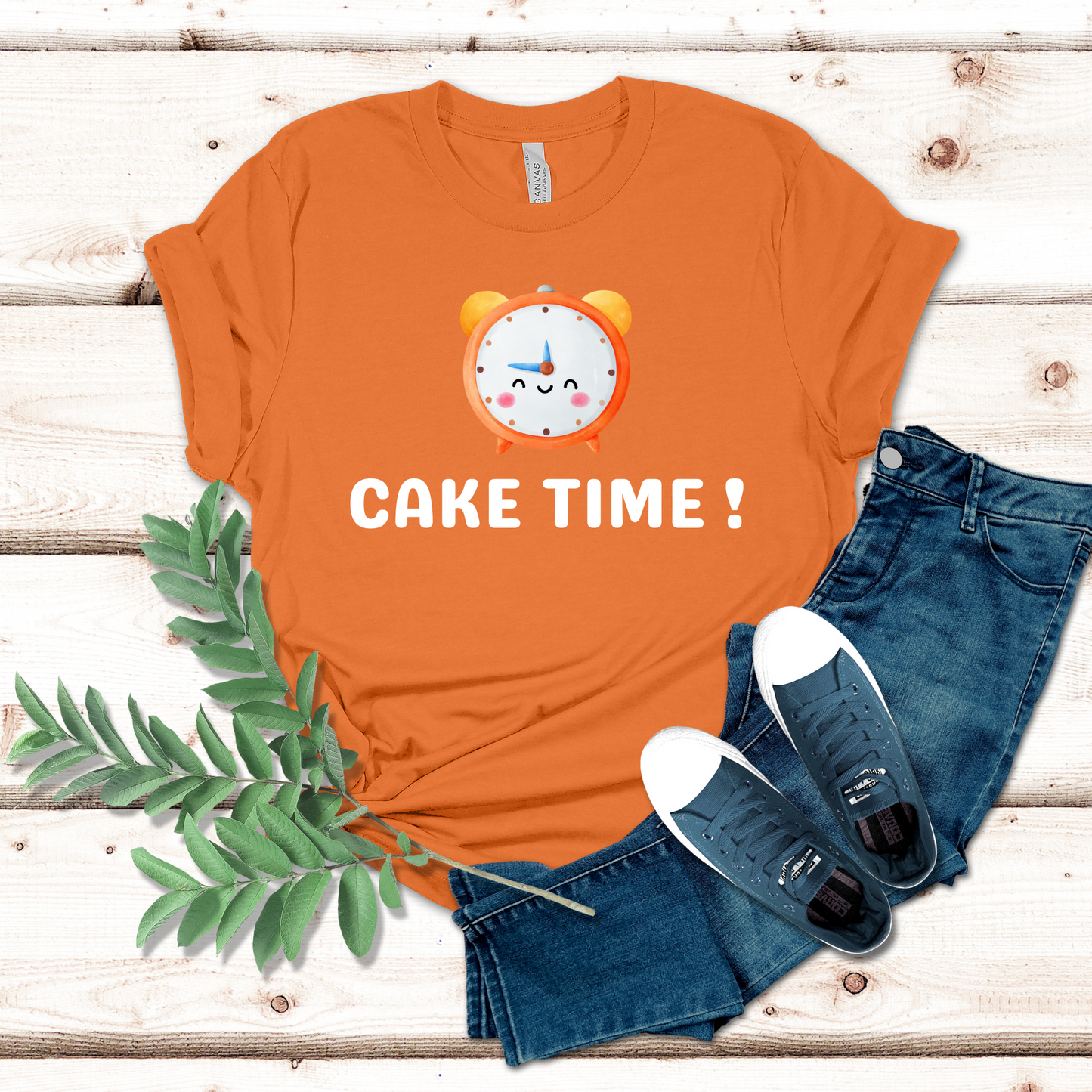 Cake time T-shirt joke for cake lovers party and celebration