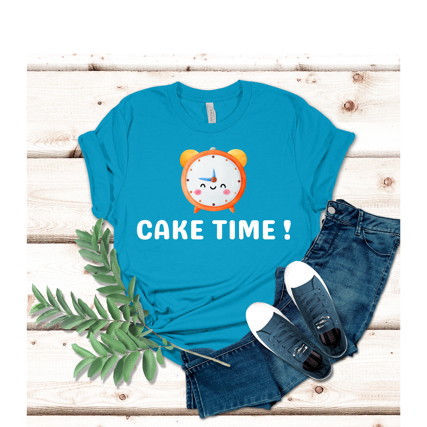 Cake time T-shirt joke for cake lovers party and celebration