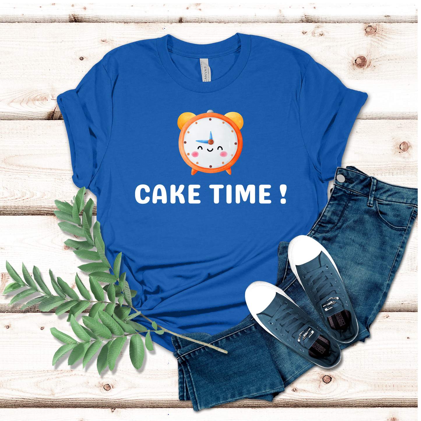 Cake time T-shirt joke for cake lovers party and celebration